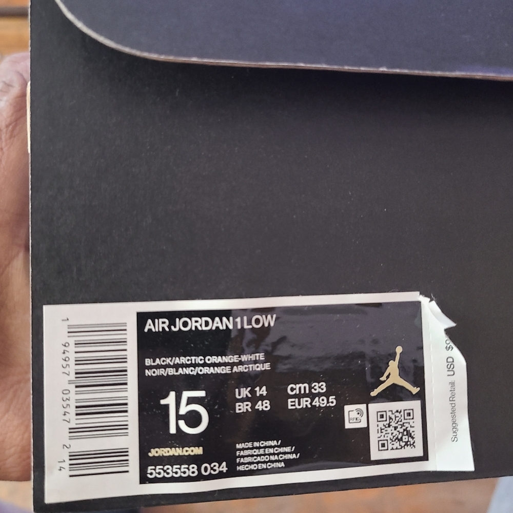 Nike Jordan low cut